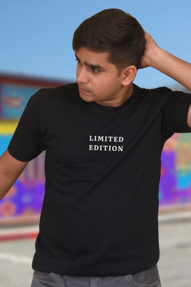 Limited Edition Double Line Classic Fit Black