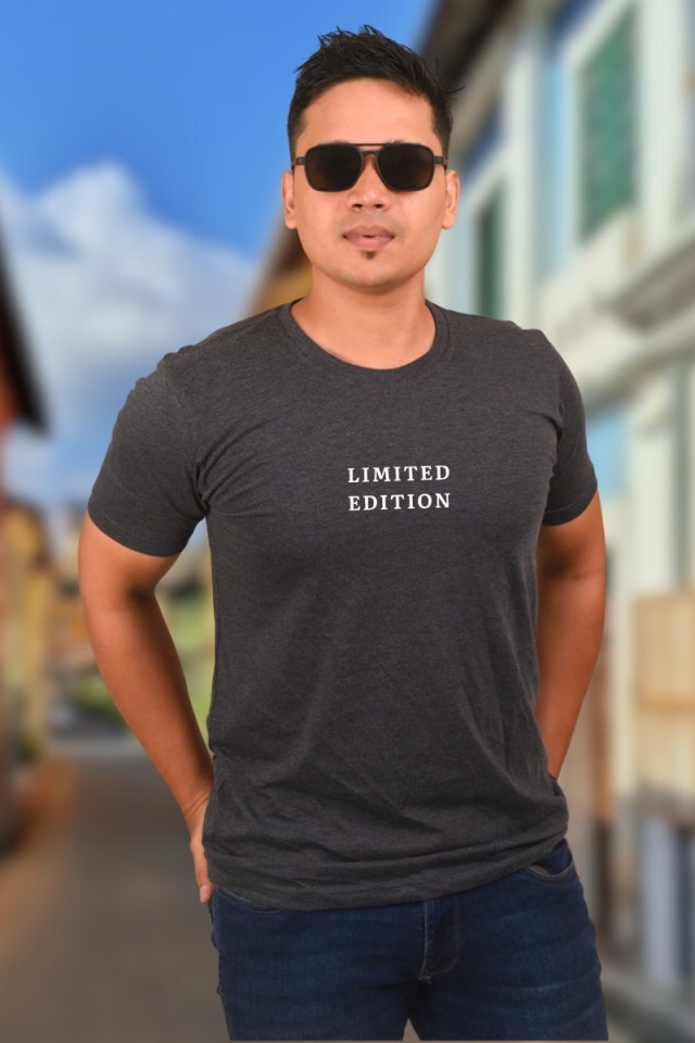 Limited Edition Double Line Classic Fit Grey