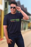 Everything You Can Imagine Is Real Classic Fit Navy Blue