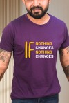 If Nothing Changes Classic Fit Dark Purple