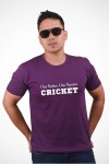 One Nation One Passion Cricket Classic Fit Dark Purple