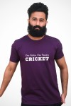 One Nation One Passion Cricket Classic Fit Dark Purple