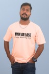 Win Or Lose Classic Fit Light Orange