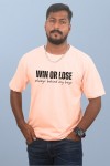 Win Or Lose Classic Fit Light Orange