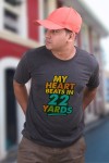 My Heart Beats In 22 Yards Classic Fit Grey