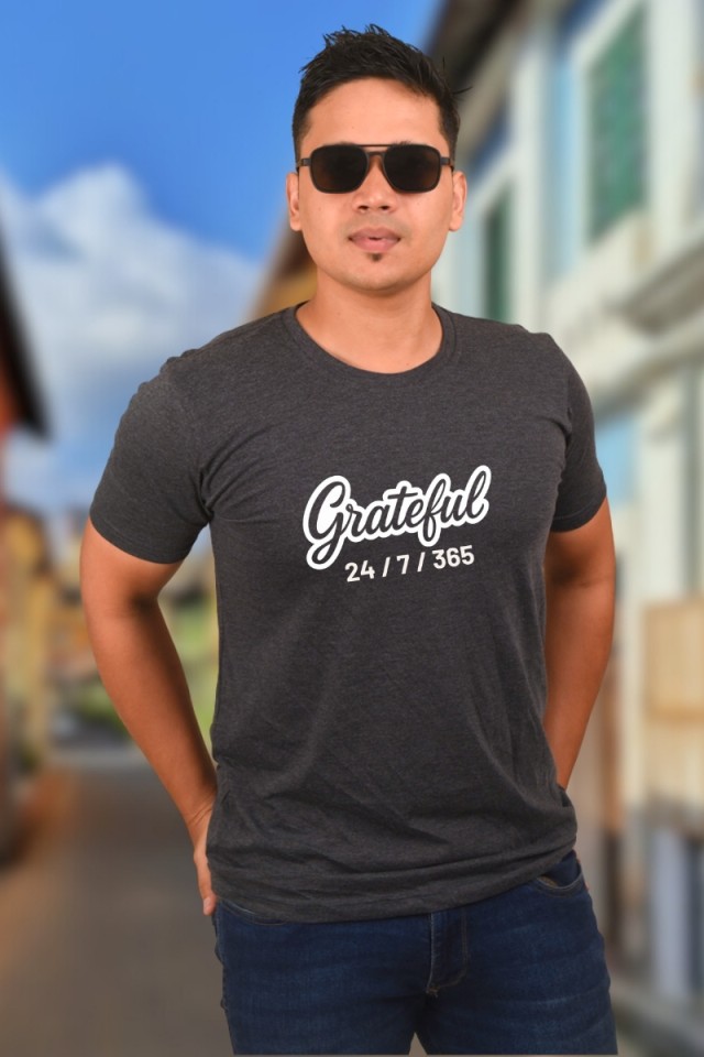 Grateful Classic Fit Grey