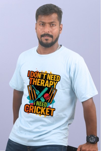I Dont Need Therapy Classic Fit Sky Blue