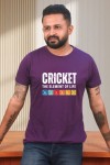Cricket The Element Of Life Classic Fit Dark Purple