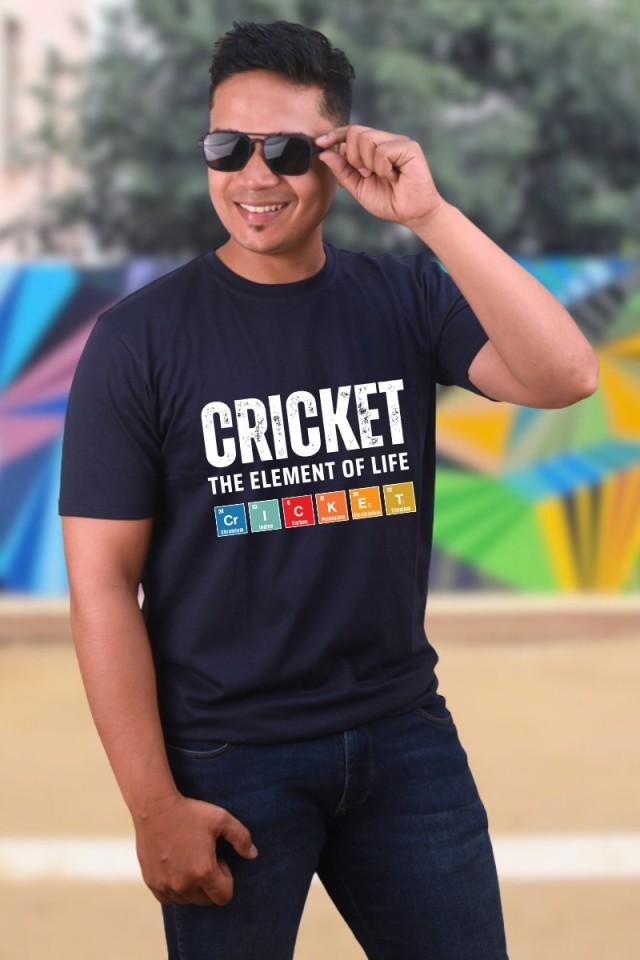 Cricket The Element Of Life Classic Fit Navy Blue