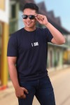 I Am Classic Fit Navy Blue