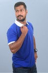 Polo Royal Blue White Collar Classic Fit
