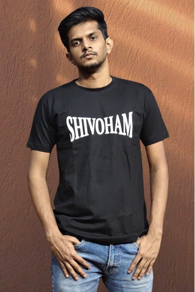 Shivoham White Classic Fit Black