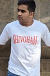 Shivoham Orange Classic Fit White