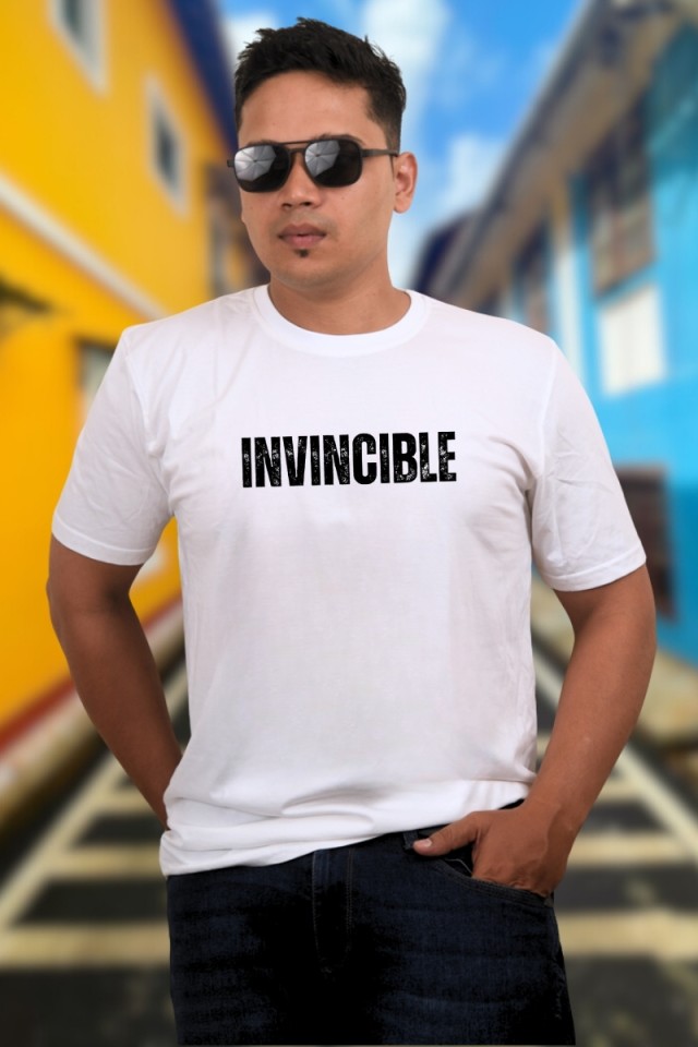 Invincible Classic Fit White