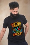 I Dont Need Therapy Classic Fit Black