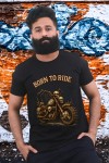 Born To Ride Classic Fit Black