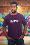 Invincible Classic Fit Dark Purple