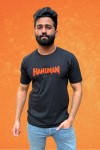 Hanuman Orange Classic Fit Black