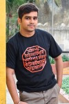 Shivmudra Orange Classic Fit Black